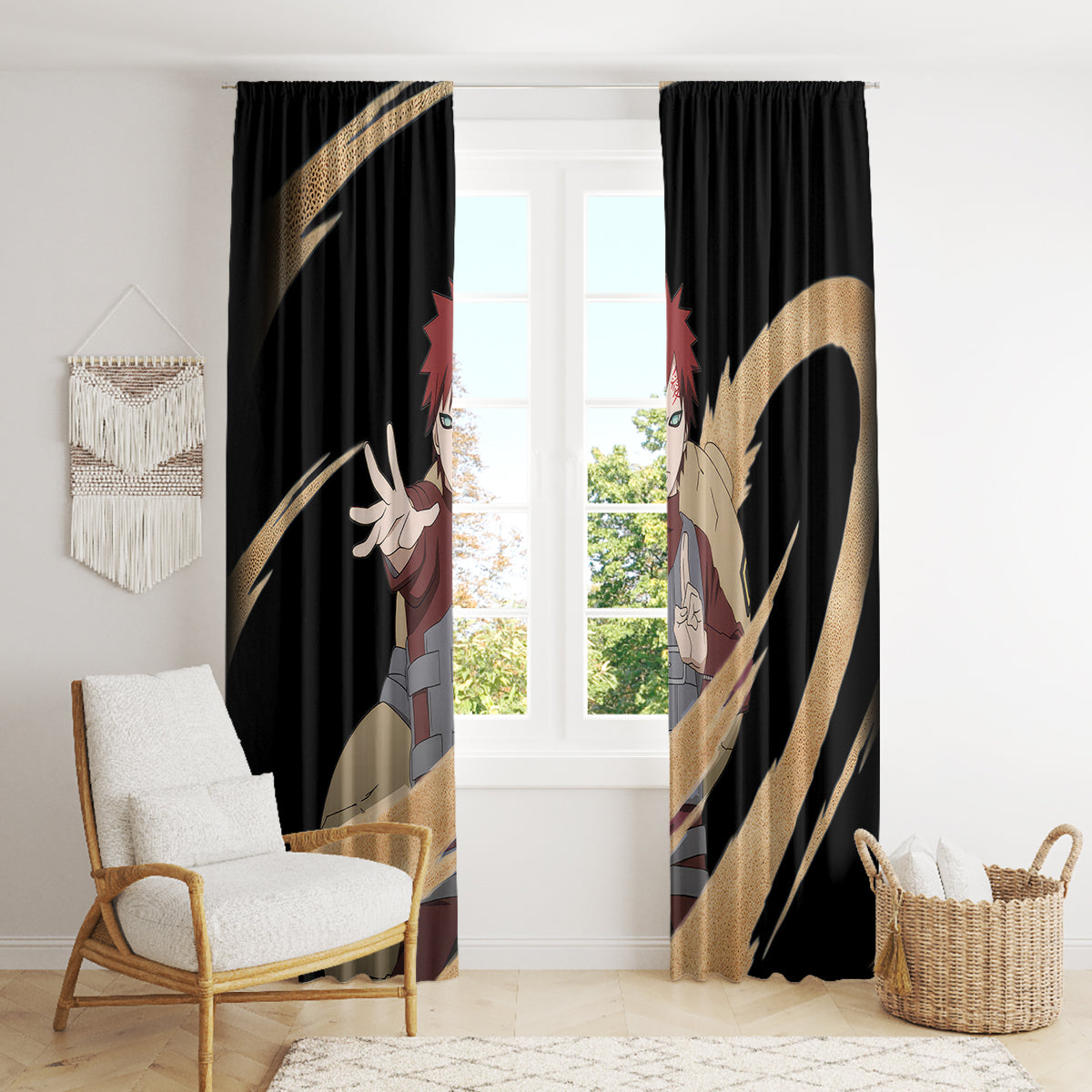 Gaara Window Curtain