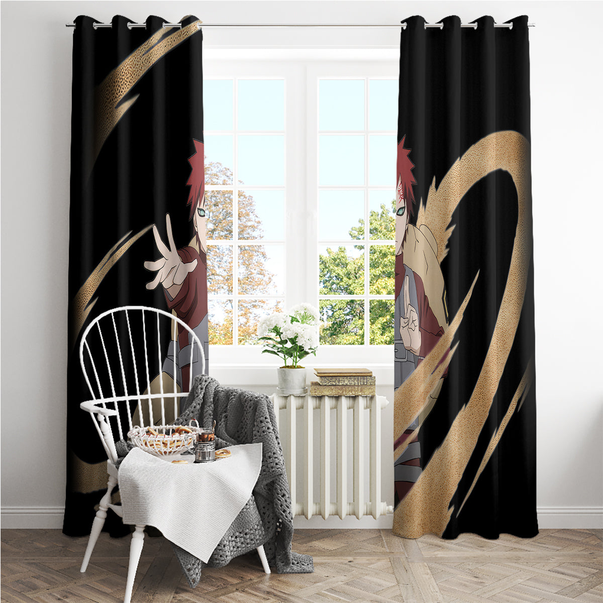 Gaara Window Curtain