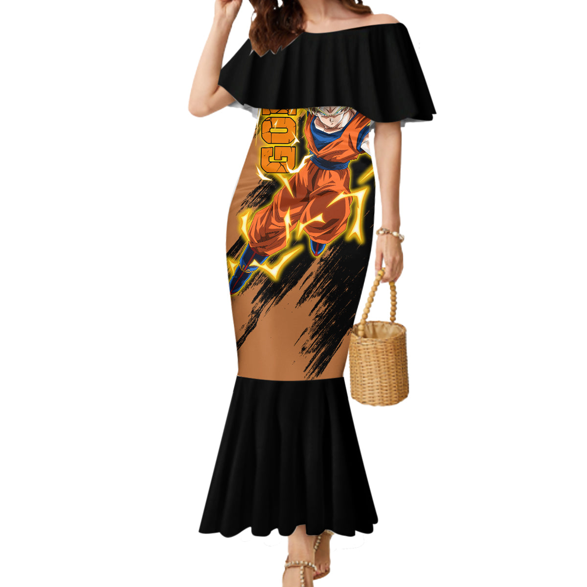 Goku Super Saiyan - Dragon Ball Mermaid Dress