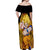 Goku Super Saiyan - Dragon Ball Off Shoulder Maxi Dress