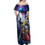 Whis - Dragon Ball Off Shoulder Maxi Dress