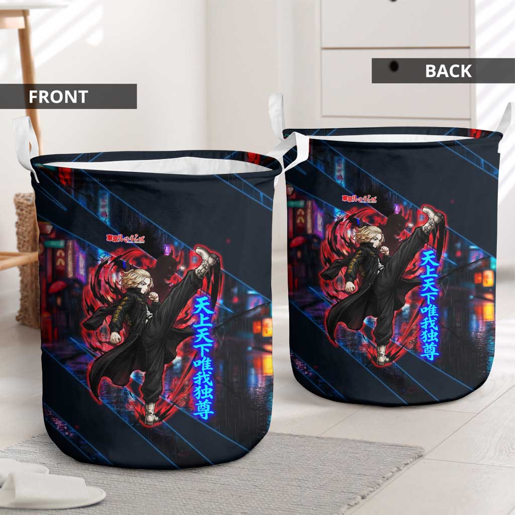 Sano Manjiro Mikey Laundry Basket Neon Tokyo Gang Aesthetic Style