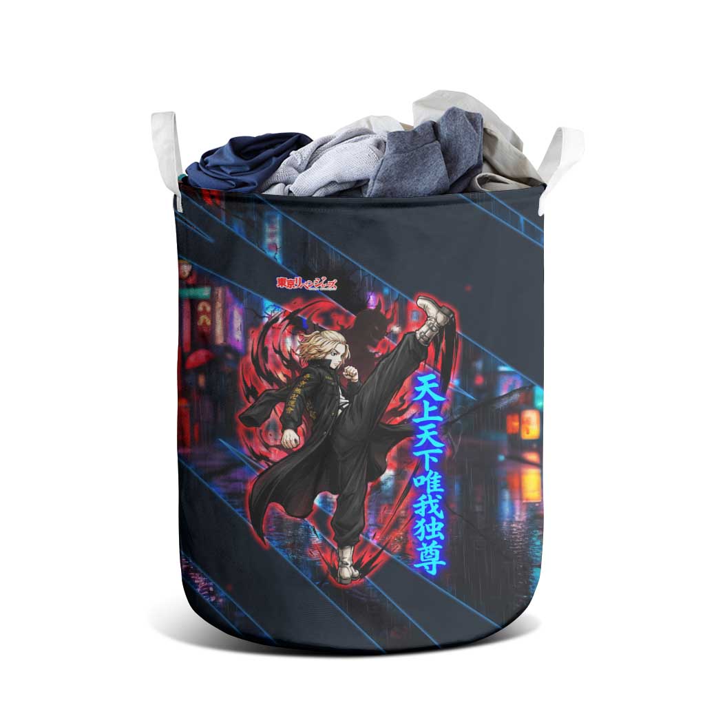 Sano Manjiro Mikey Laundry Basket Neon Tokyo Gang Aesthetic Style
