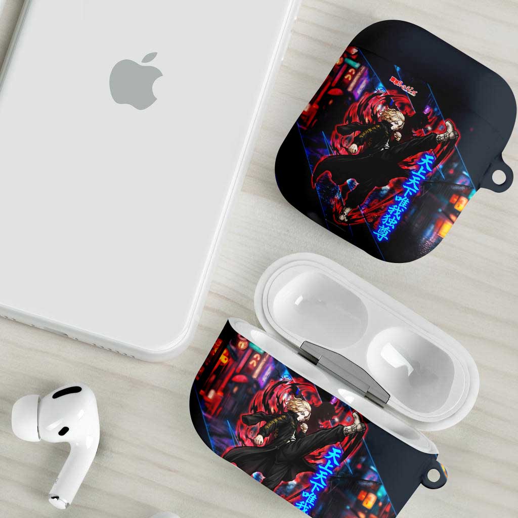 Sano Manjiro Mikey AirPods Case Neon Tokyo Gang Aesthetic Style