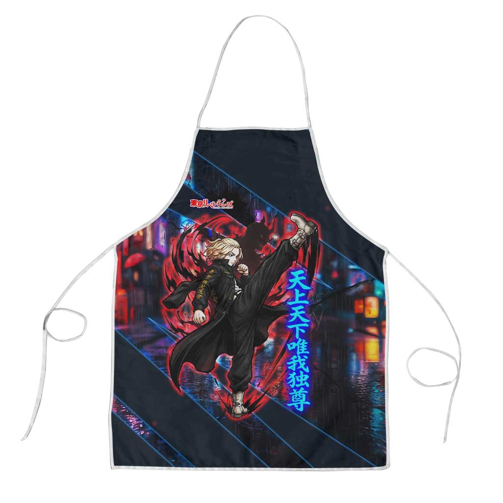 Sano Manjiro Mikey Apron Neon Tokyo Gang Aesthetic Style