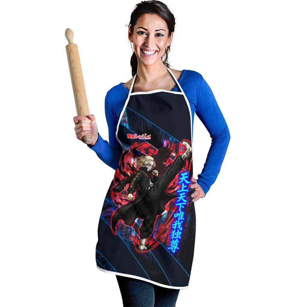 Sano Manjiro Mikey Apron Neon Tokyo Gang Aesthetic Style