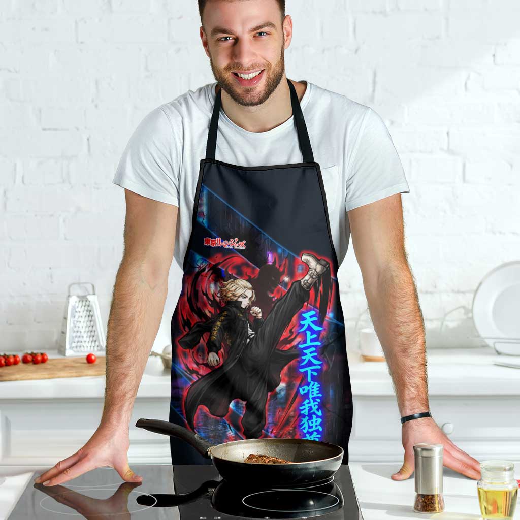 Sano Manjiro Mikey Apron Neon Tokyo Gang Aesthetic Style