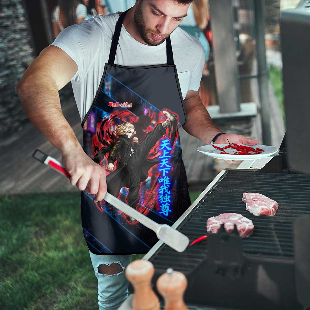 Sano Manjiro Mikey Apron Neon Tokyo Gang Aesthetic Style