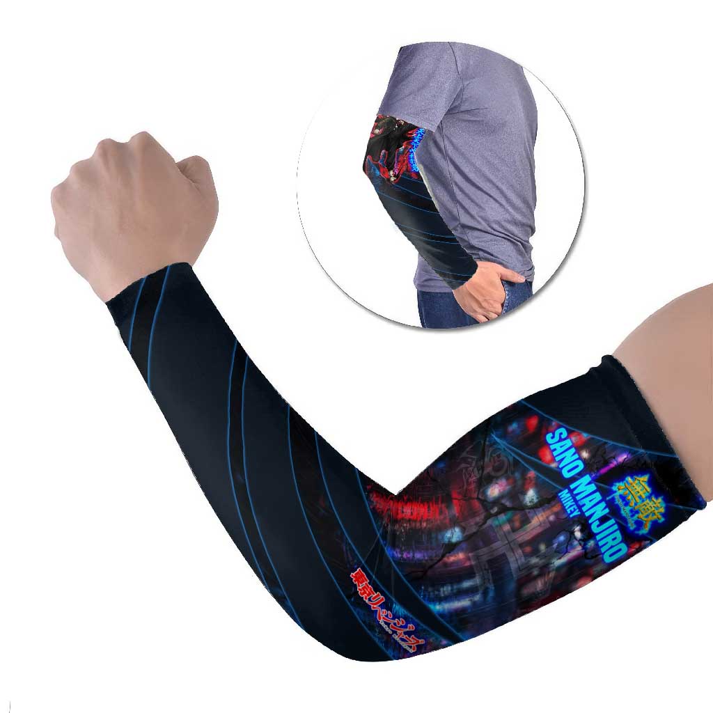Sano Manjiro Mikey Arm Sleeves Neon Tokyo Gang Aesthetic Style