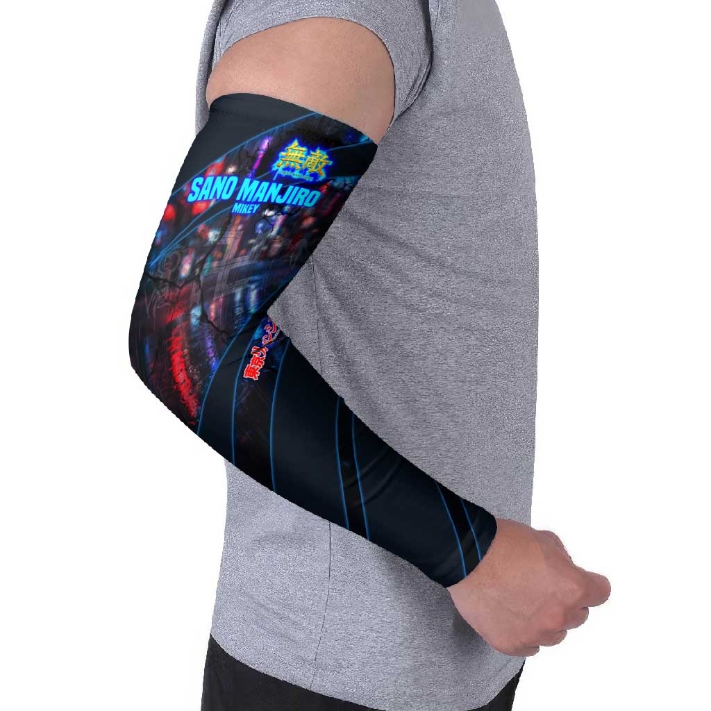 Sano Manjiro Mikey Arm Sleeves Neon Tokyo Gang Aesthetic Style