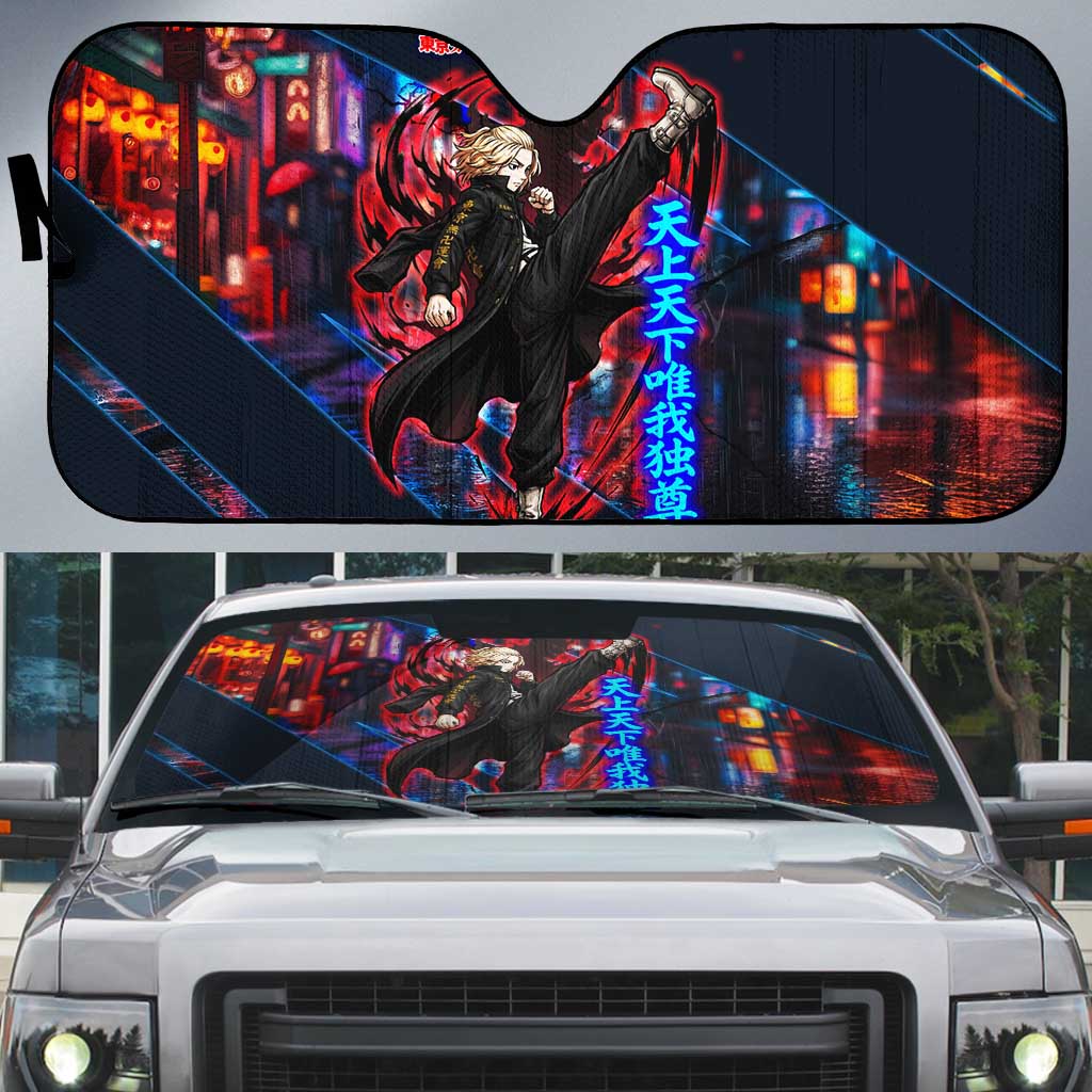 Sano Manjiro Mikey Auto Sun Shade Neon Tokyo Gang Aesthetic Style