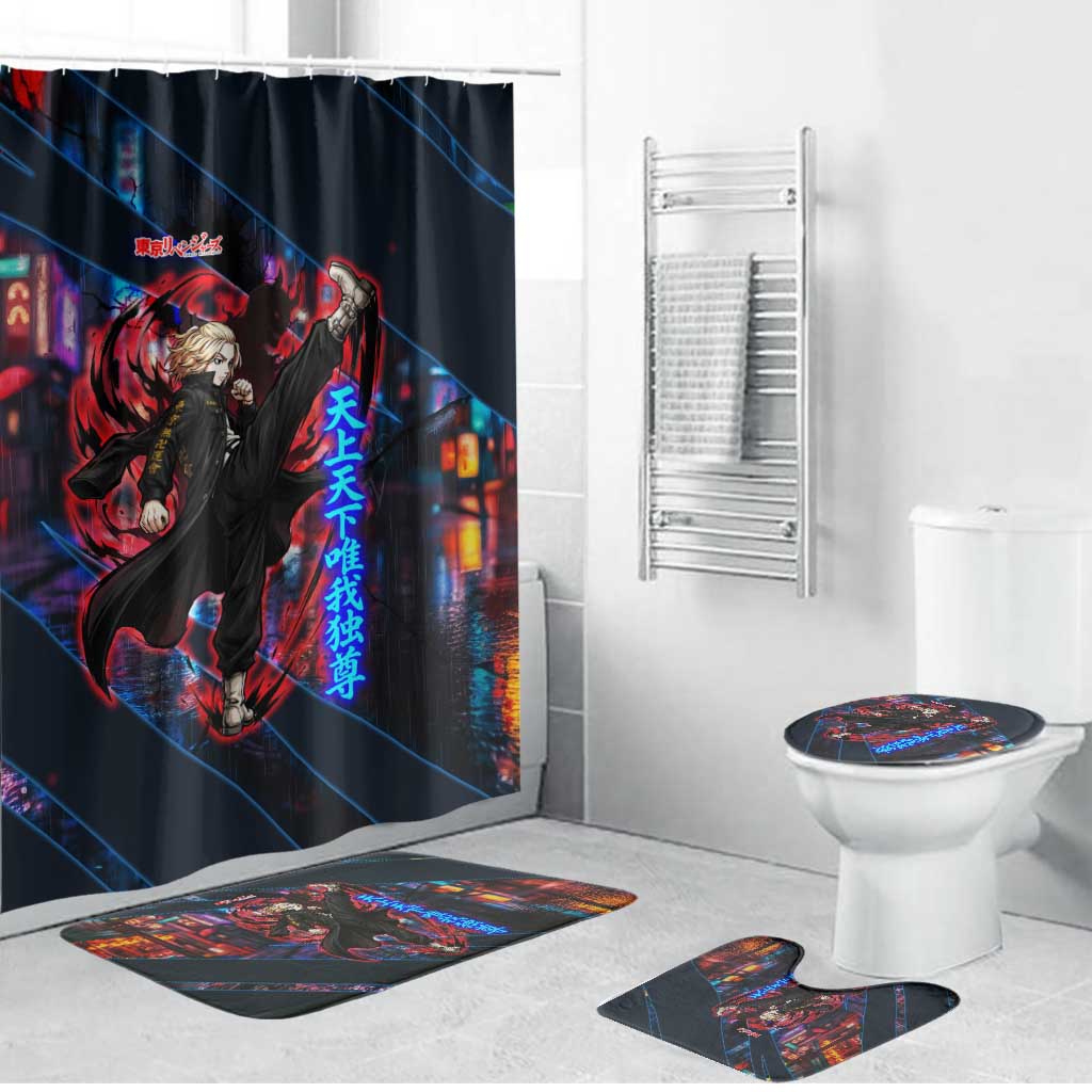 Sano Manjiro Mikey Bathroom Set Neon Tokyo Gang Aesthetic Style