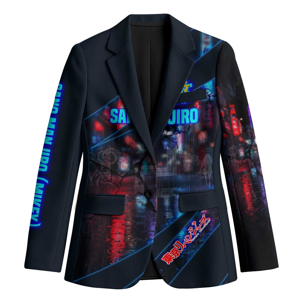 Sano Manjiro Mikey Blazer Neon Tokyo Gang Aesthetic Style