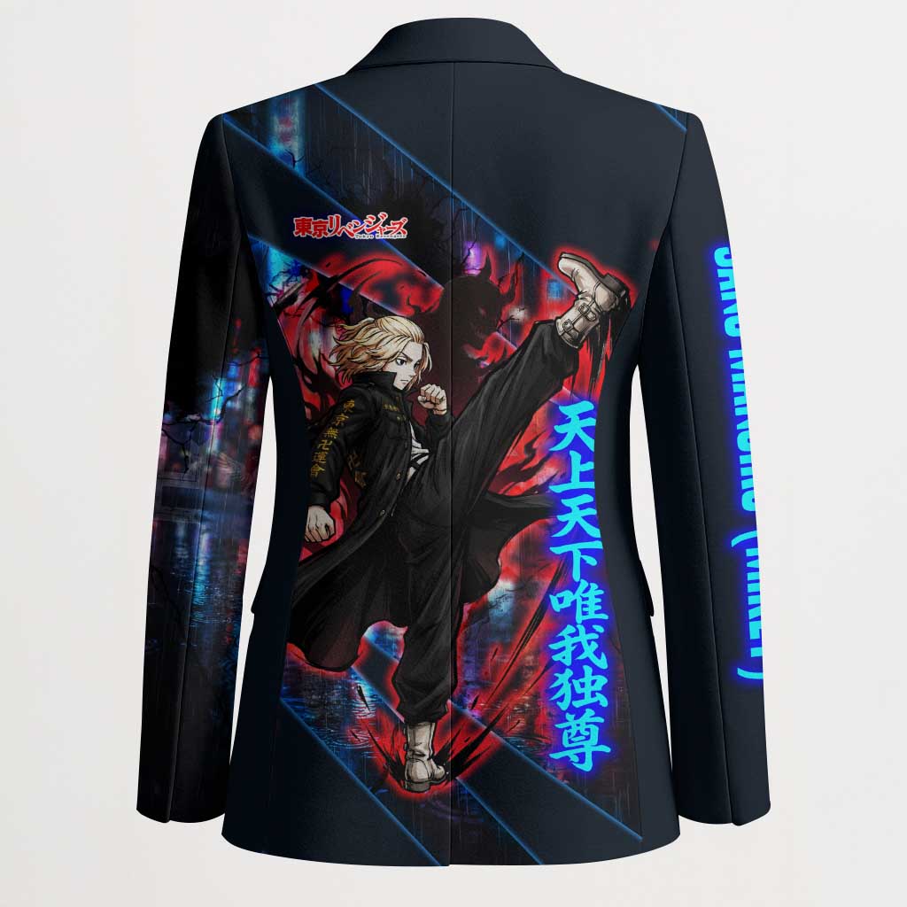 Sano Manjiro Mikey Blazer Neon Tokyo Gang Aesthetic Style