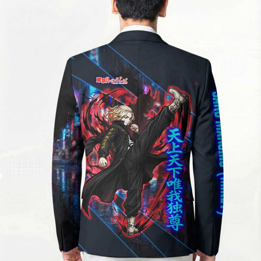 Sano Manjiro Mikey Blazer Neon Tokyo Gang Aesthetic Style