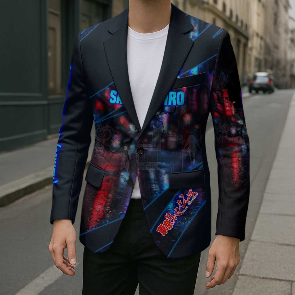 Sano Manjiro Mikey Blazer Neon Tokyo Gang Aesthetic Style
