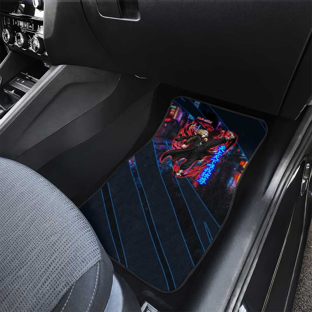 Sano Manjiro Mikey Car Mats Neon Tokyo Gang Aesthetic Style