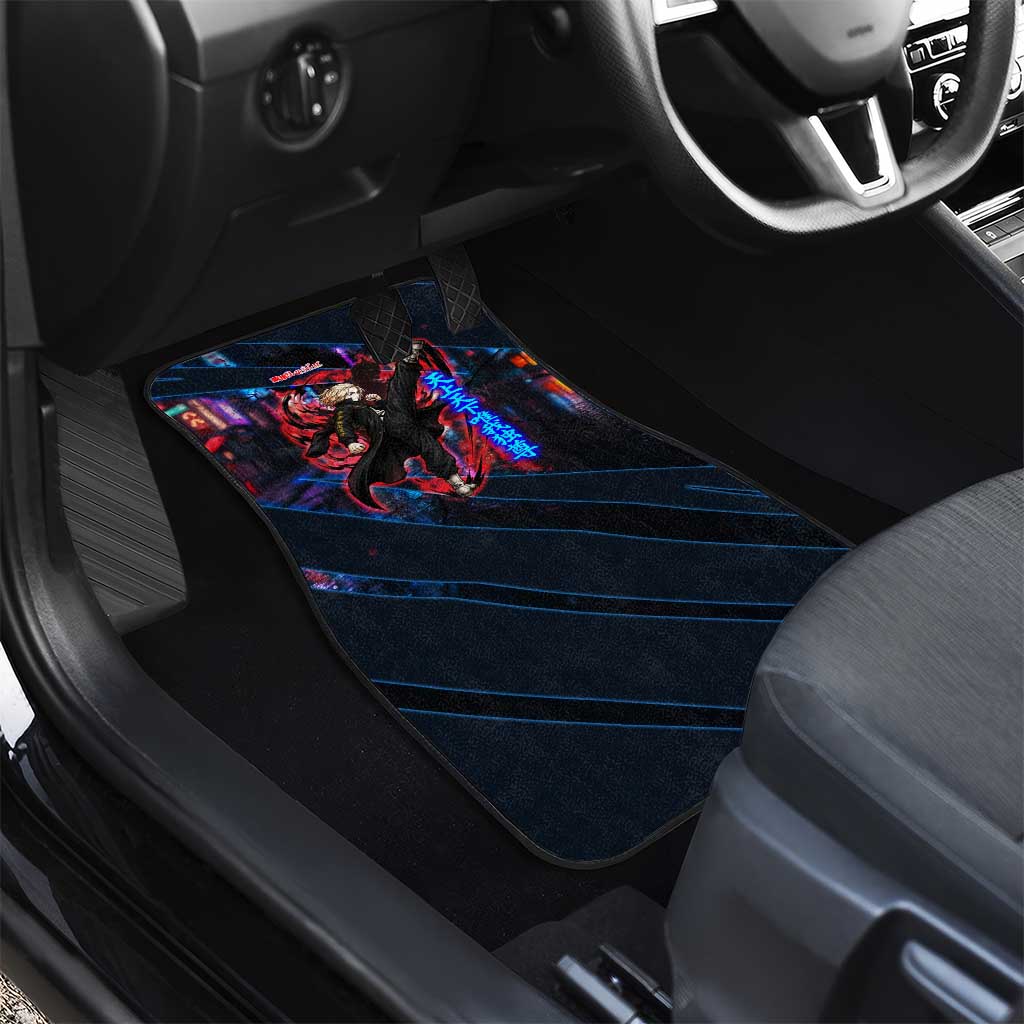 Sano Manjiro Mikey Car Mats Neon Tokyo Gang Aesthetic Style