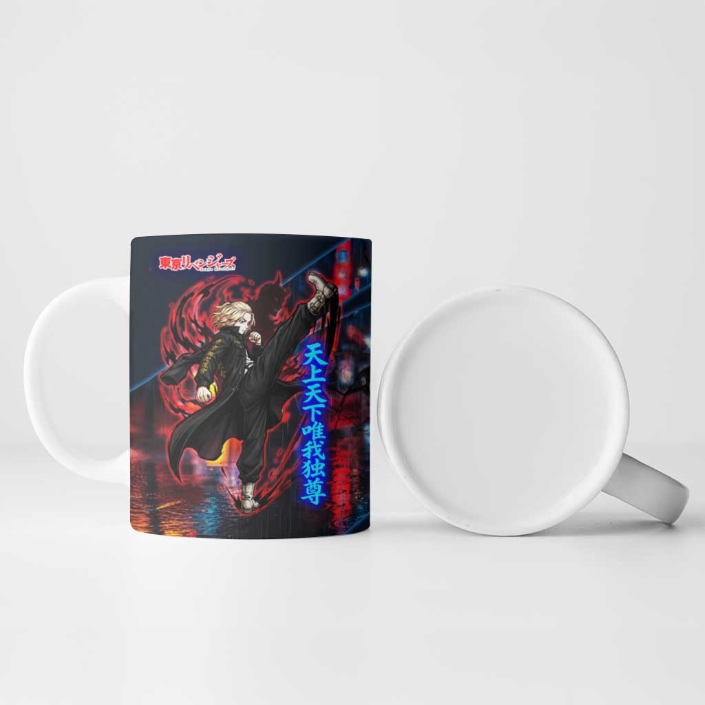 Sano Manjiro Mikey Ceramic Mug Neon Tokyo Gang Aesthetic Style