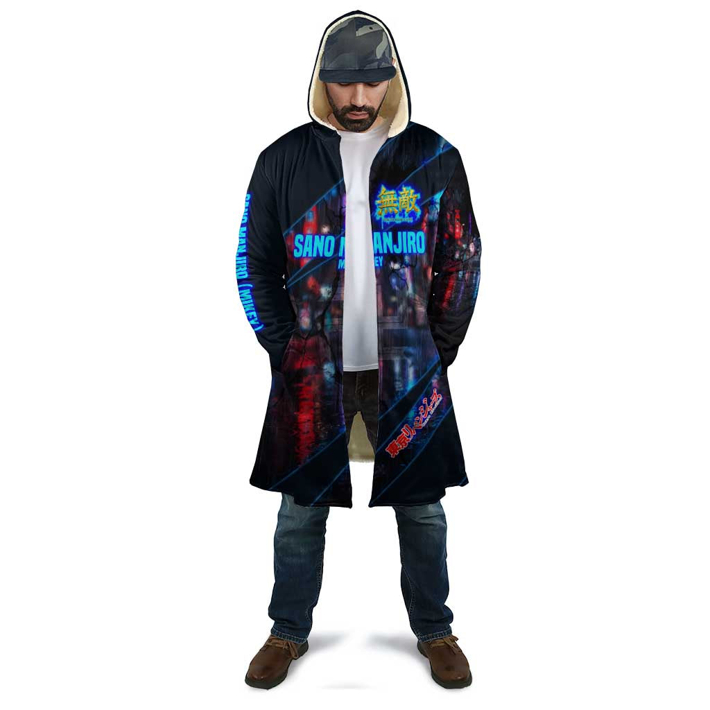 Sano Manjiro Mikey Cloak Neon Tokyo Gang Aesthetic Style