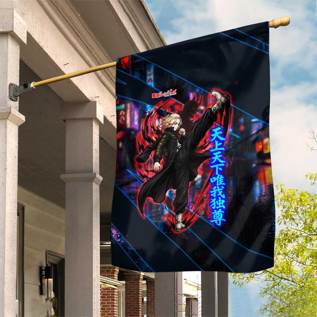 Sano Manjiro Mikey Garden Flag Neon Tokyo Gang Aesthetic Style