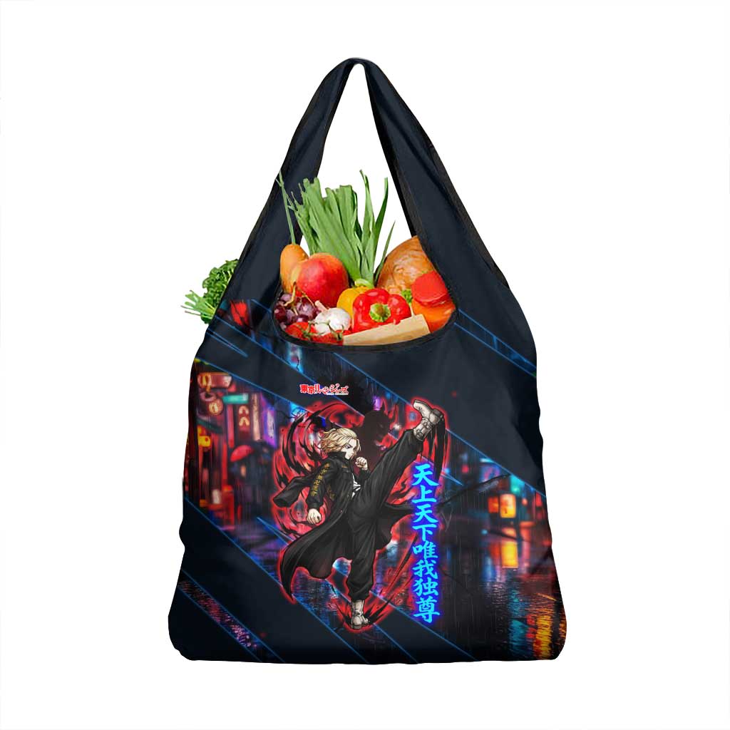 Sano Manjiro Mikey Grocery Bag Neon Tokyo Gang Aesthetic Style