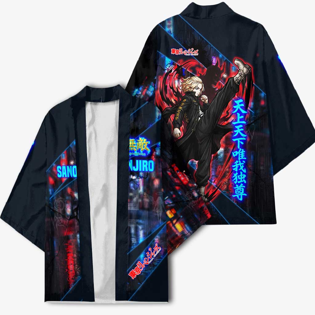 Sano Manjiro Mikey Kimono Neon Tokyo Gang Aesthetic Style