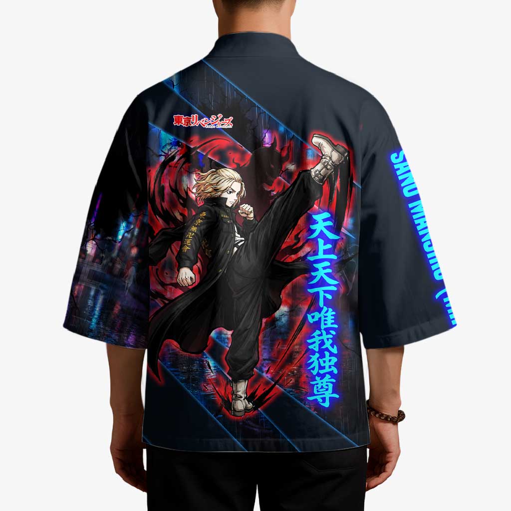 Sano Manjiro Mikey Kimono Neon Tokyo Gang Aesthetic Style