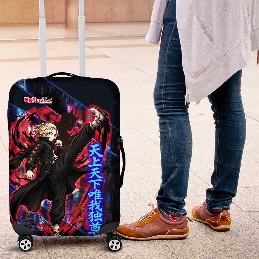 Sano Manjiro Mikey Luggage Cover Neon Tokyo Gang Aesthetic Style
