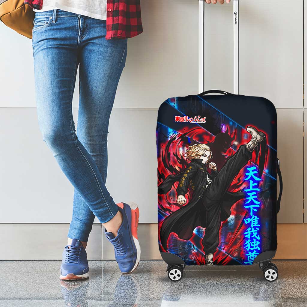 Sano Manjiro Mikey Luggage Cover Neon Tokyo Gang Aesthetic Style