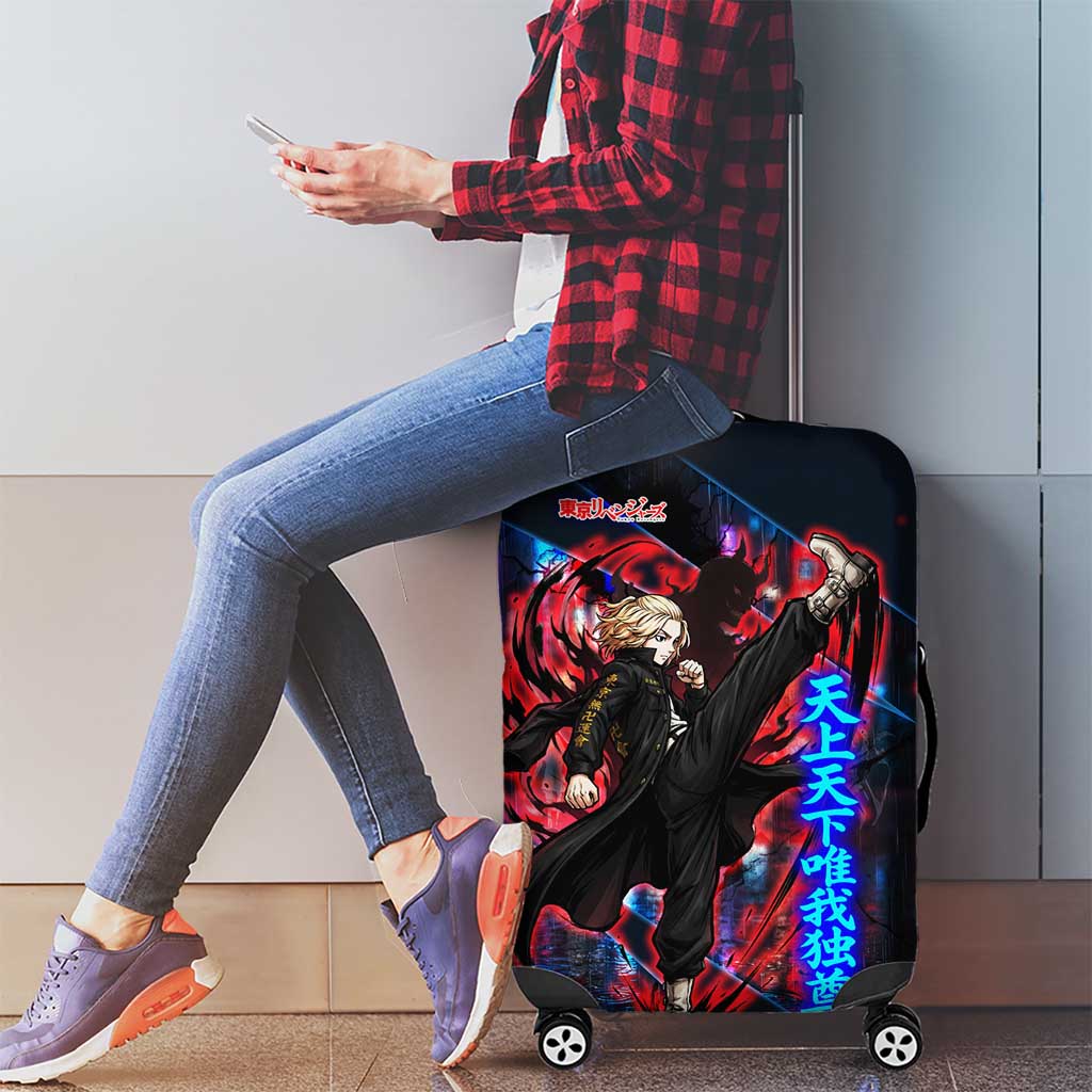 Sano Manjiro Mikey Luggage Cover Neon Tokyo Gang Aesthetic Style