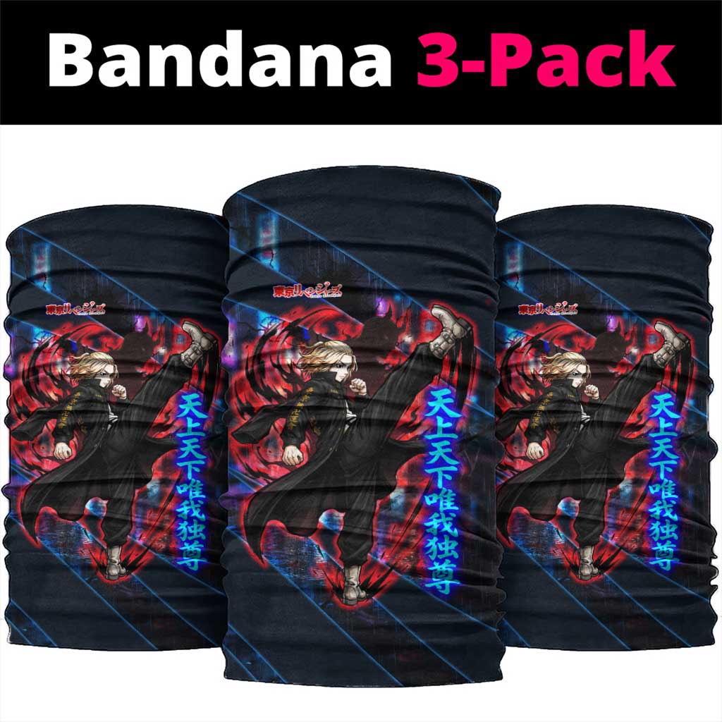 Sano Manjiro Mikey Neck Gaiter Neon Tokyo Gang Aesthetic Style