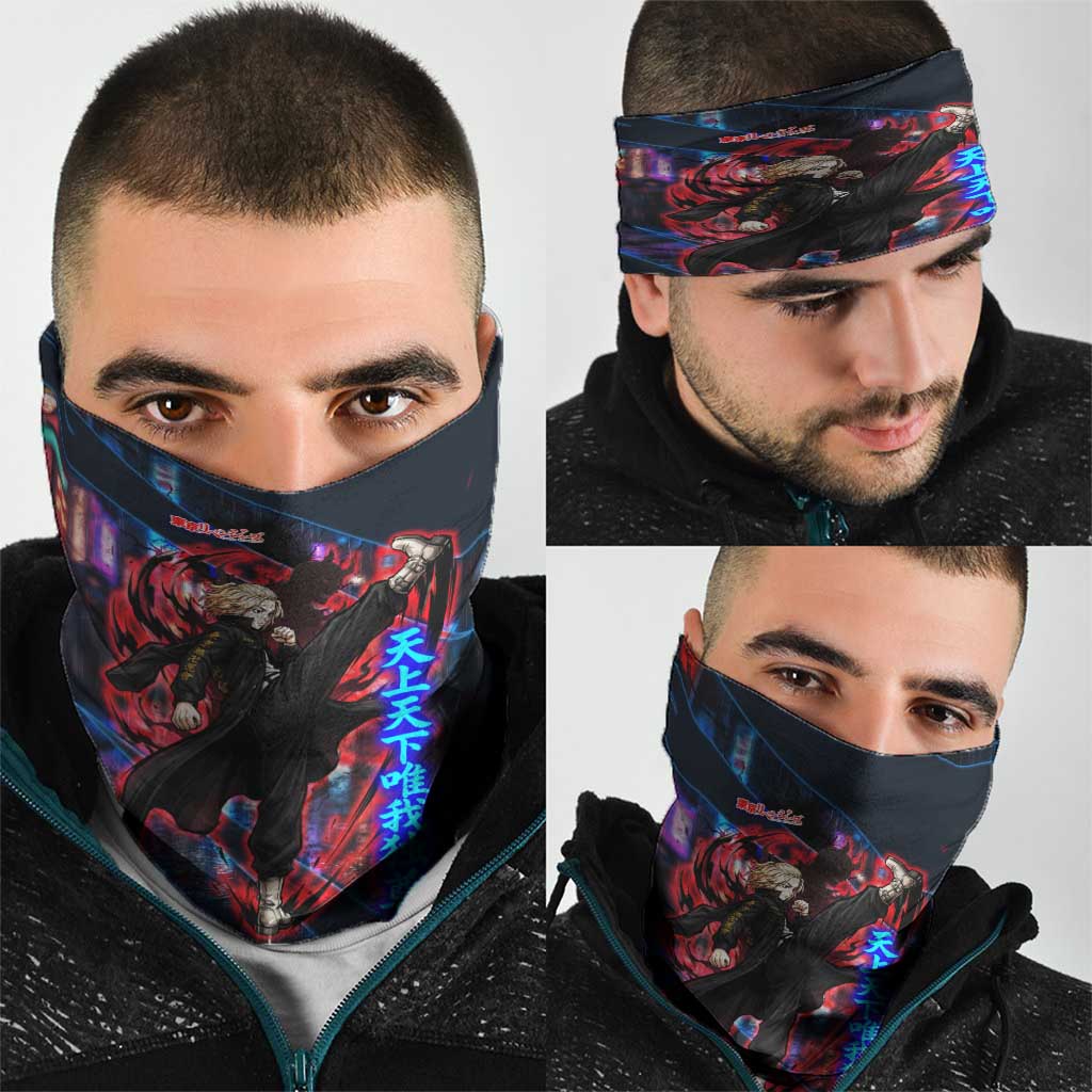 Sano Manjiro Mikey Neck Gaiter Neon Tokyo Gang Aesthetic Style