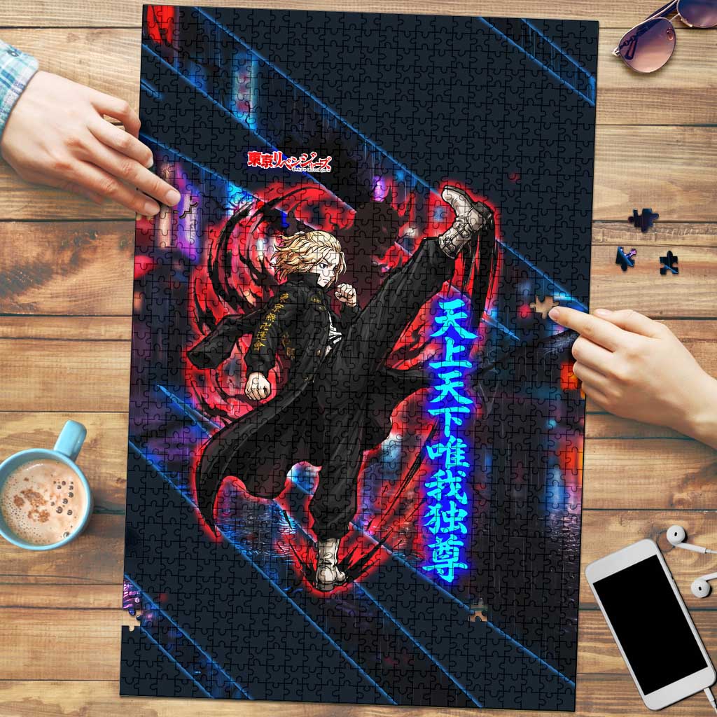 Sano Manjiro Mikey Puzzle Neon Tokyo Gang Aesthetic Style
