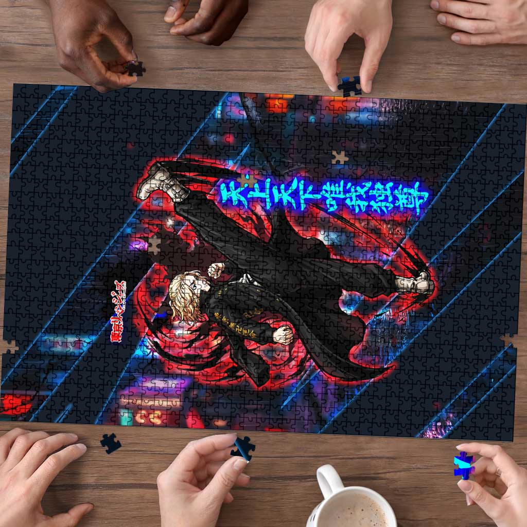 Sano Manjiro Mikey Puzzle Neon Tokyo Gang Aesthetic Style