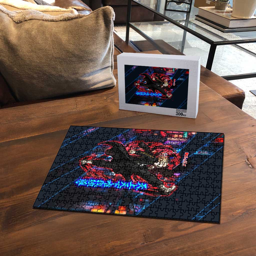 Sano Manjiro Mikey Puzzle Neon Tokyo Gang Aesthetic Style