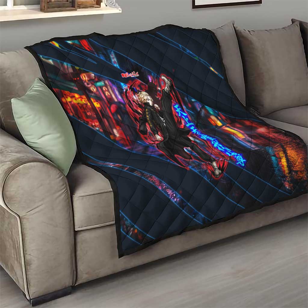 Sano Manjiro Mikey Quilt Neon Tokyo Gang Aesthetic Style