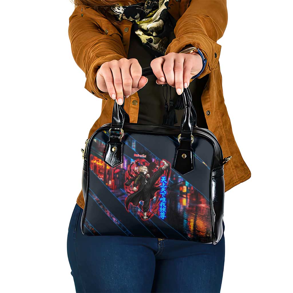 Sano Manjiro Mikey Shoulder Handbag Neon Tokyo Gang Aesthetic Style