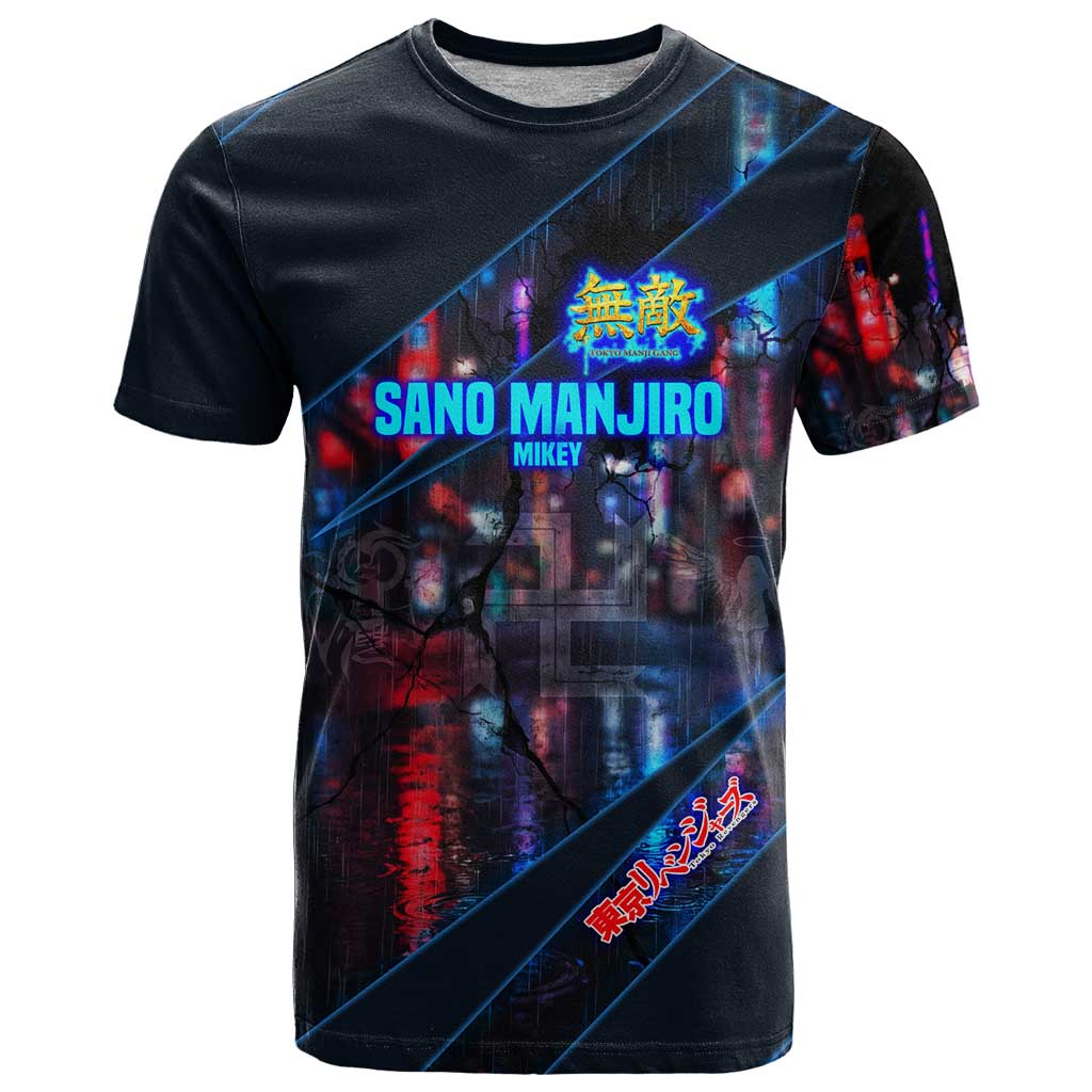 Sano Manjiro Mikey T Shirt Neon Tokyo Gang Aesthetic Style