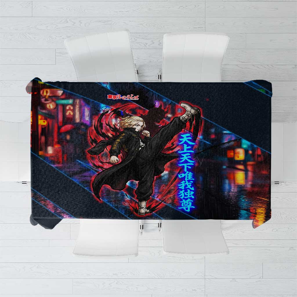 Sano Manjiro Mikey Tablecloth Neon Tokyo Gang Aesthetic Style
