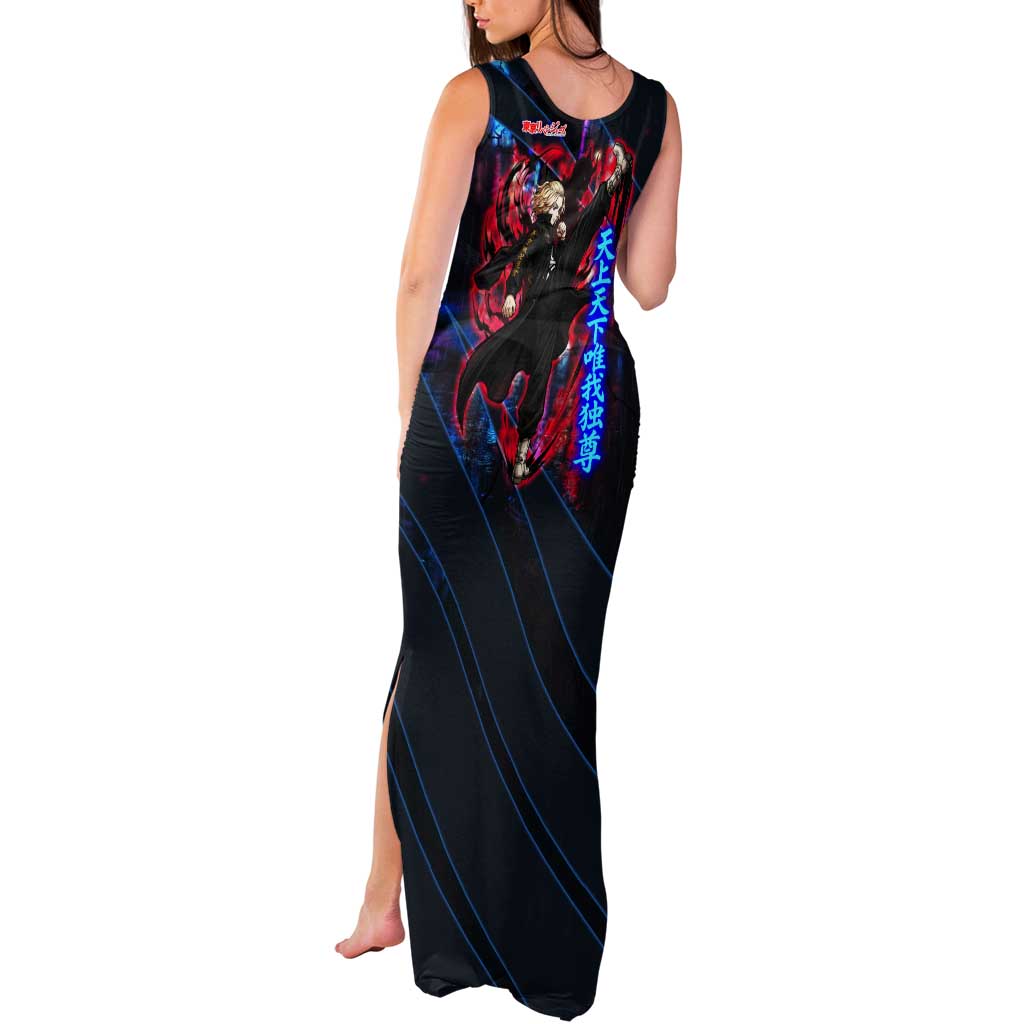 Sano Manjiro Mikey Tank Maxi Dress Neon Tokyo Gang Aesthetic Style