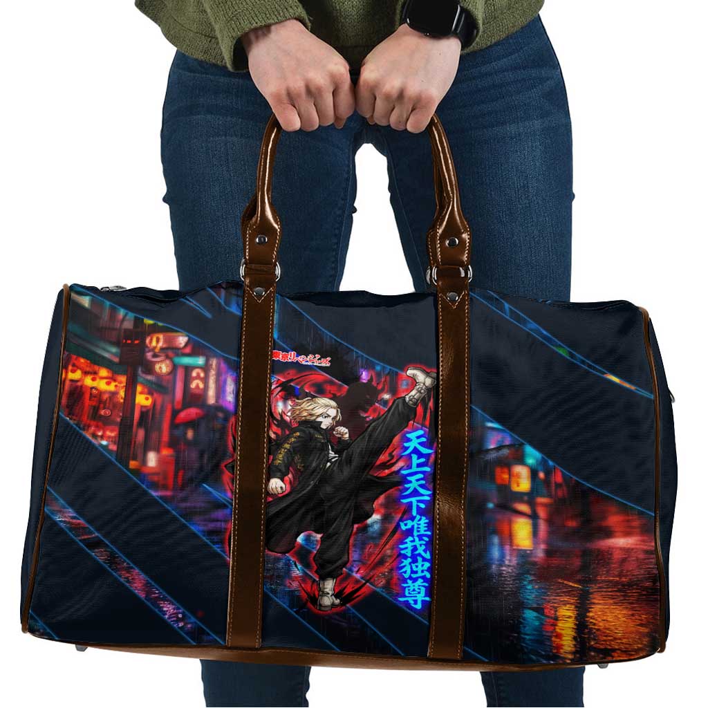 Sano Manjiro Mikey Travel Bag Neon Tokyo Gang Aesthetic Style