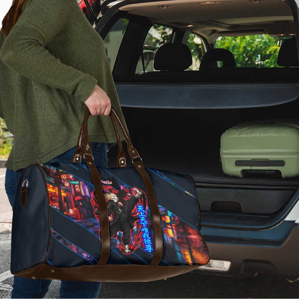 Sano Manjiro Mikey Travel Bag Neon Tokyo Gang Aesthetic Style