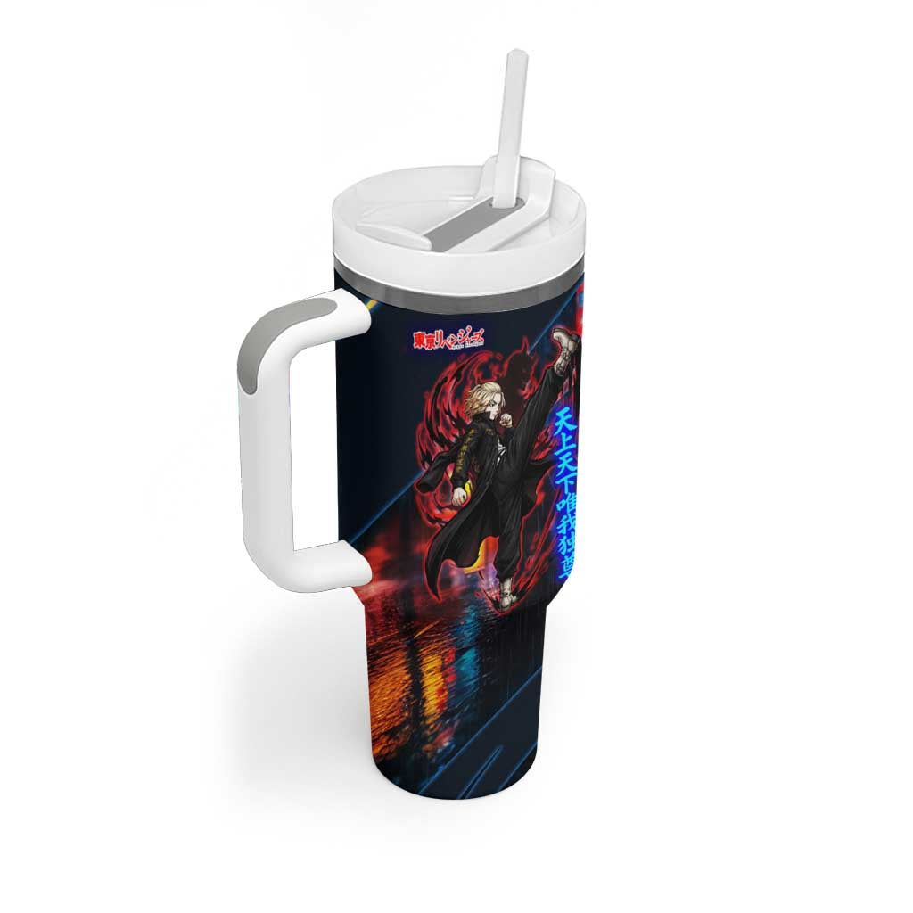 Sano Manjiro Mikey Tumbler With Handle Neon Tokyo Gang Aesthetic Style