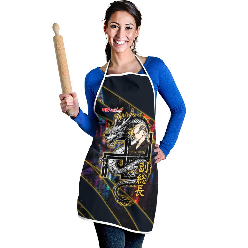 Ryuguji Ken Draken Apron Neon Dragon Yakuza Art Style