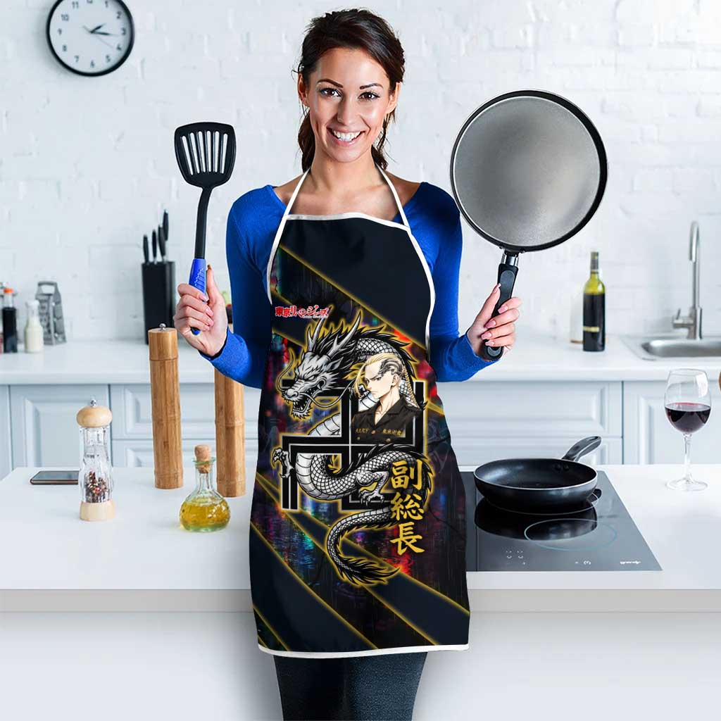 Ryuguji Ken Draken Apron Neon Dragon Yakuza Art Style