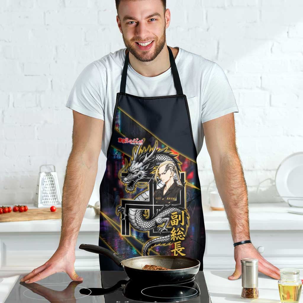 Ryuguji Ken Draken Apron Neon Dragon Yakuza Art Style