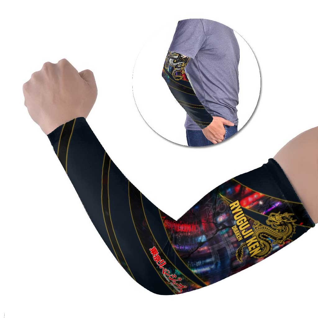 Ryuguji Ken Draken Arm Sleeves Neon Dragon Yakuza Art Style