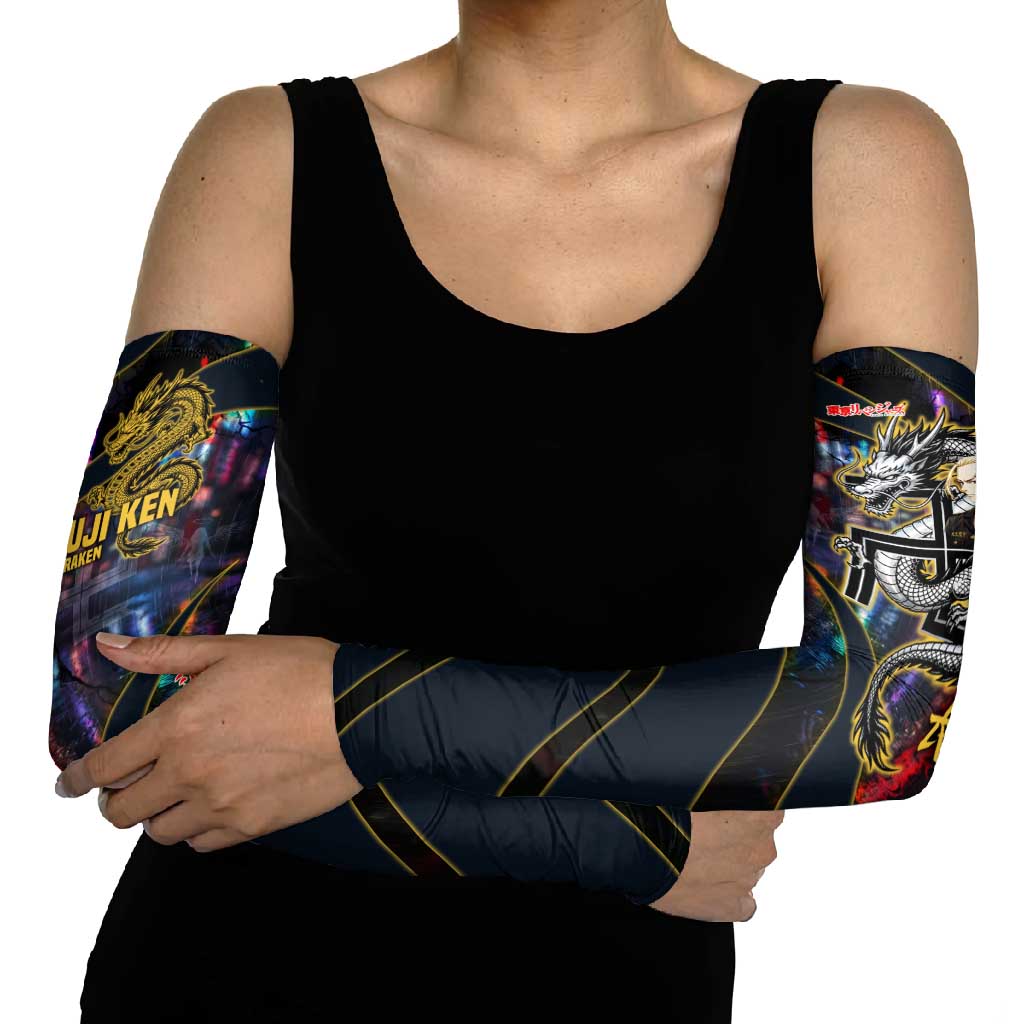 Ryuguji Ken Draken Arm Sleeves Neon Dragon Yakuza Art Style