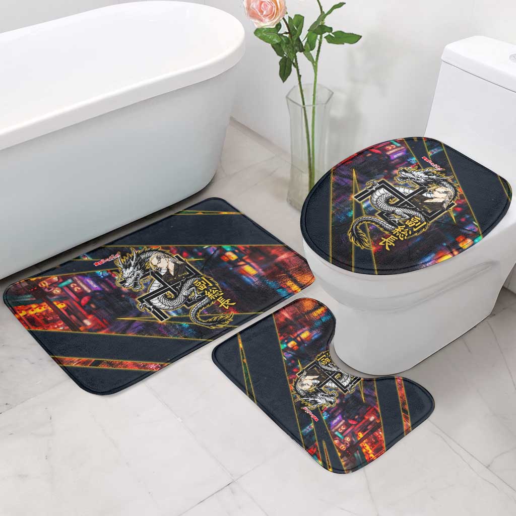 Ryuguji Ken Draken Bathroom Set Neon Dragon Yakuza Art Style
